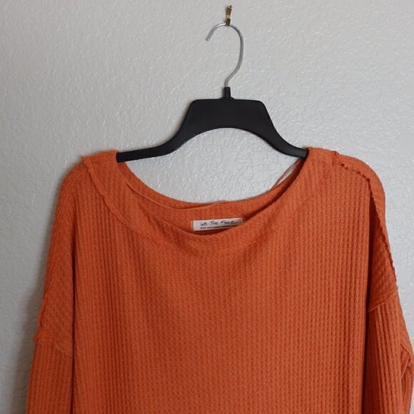 Free People We The Free North Shore Thermal Tunic Long Sleeve size S & M - Picture 9 of 11